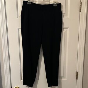 LOFT Classic Black Cropped Pants